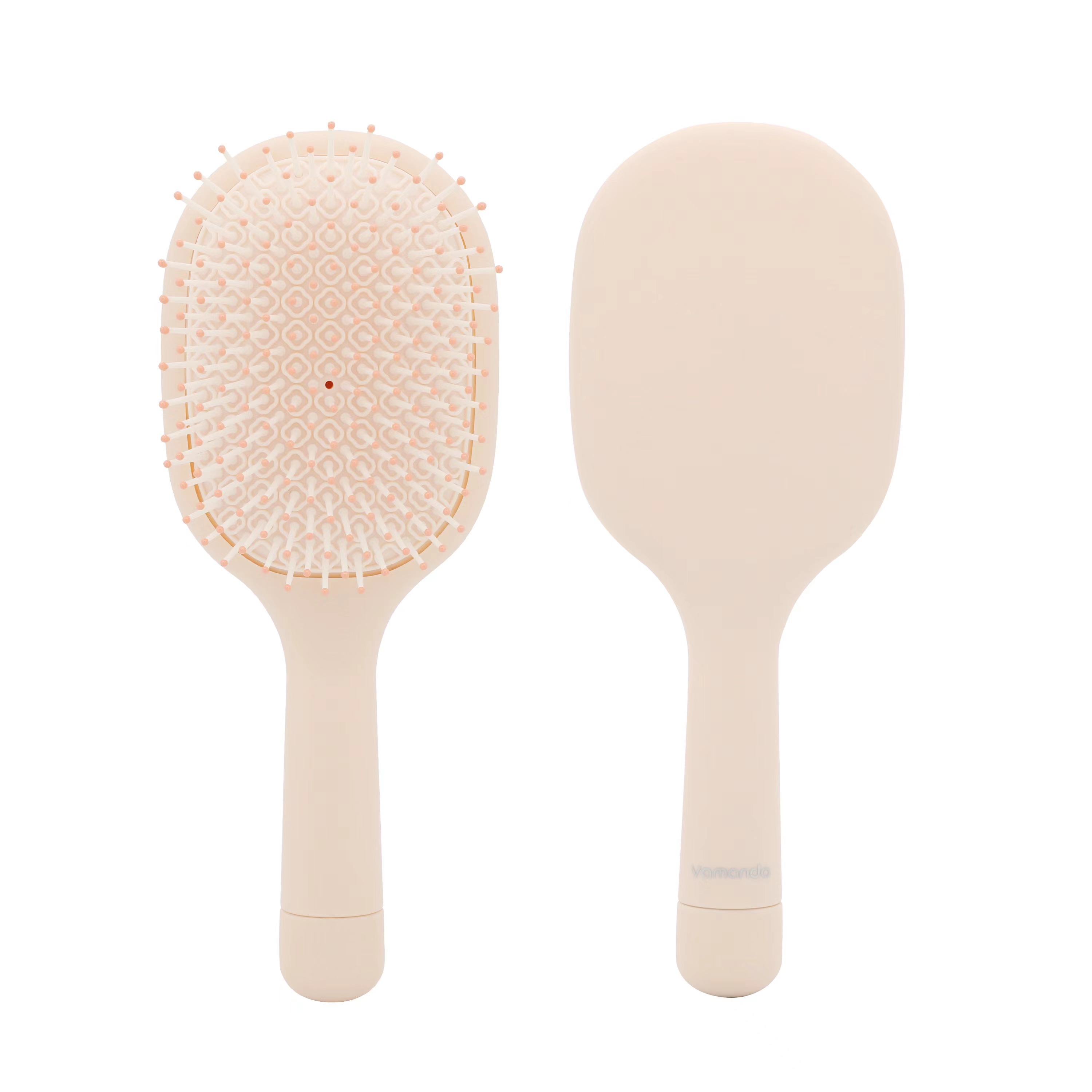 2025 High-end Air Cushion Massage Comb Portable Hair Straightener Anti-static Hair Brushes with Plastic Handle for Women & Men